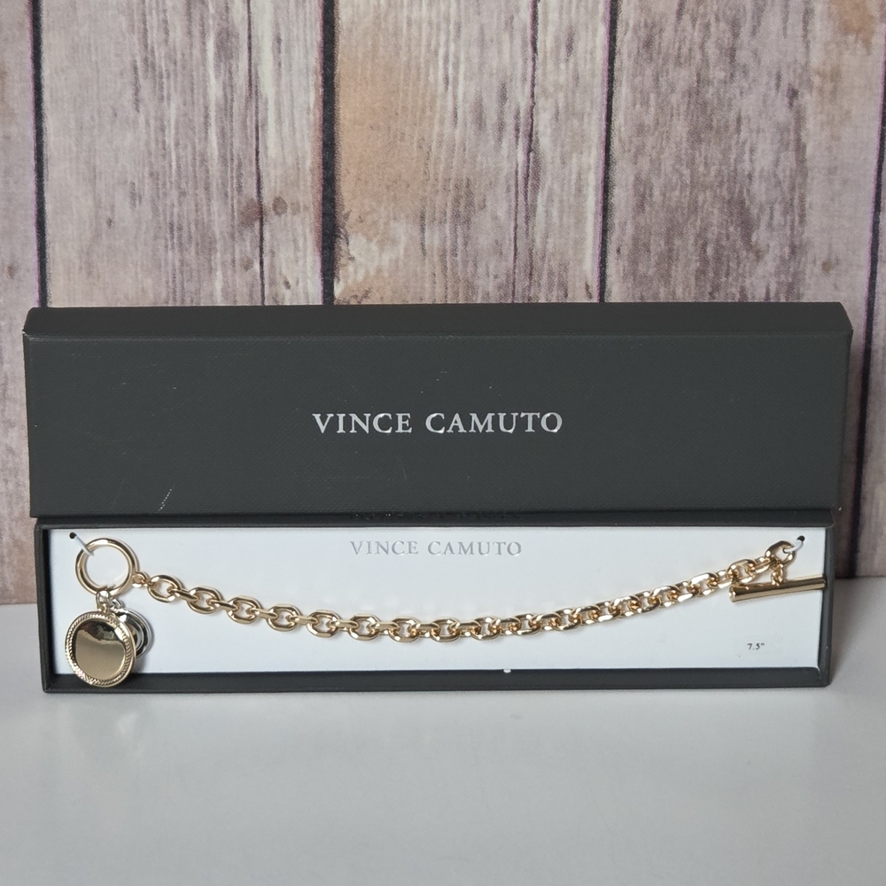 Vince Camuto Gold Chain Bracelet NIB